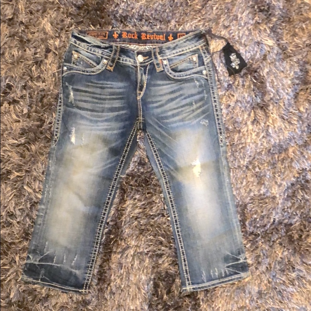 Rock Revival Capri Pants